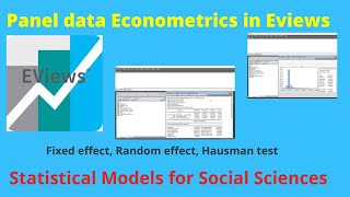 panel data analysis in eviews fixedrandom effect