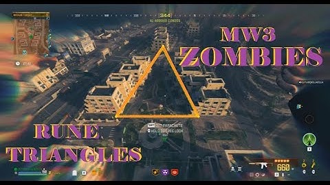 MW3 ZOMBIES SEASON 5 RUNE TRIANGLES