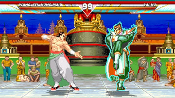 Wong Fei Hung Vs Bai-Hu - Ultimate SNK Crossover Battle!
