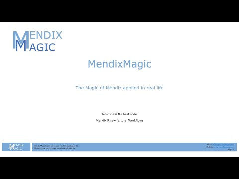 Demo on Mendix 9: Workflow - Employee Onboarding