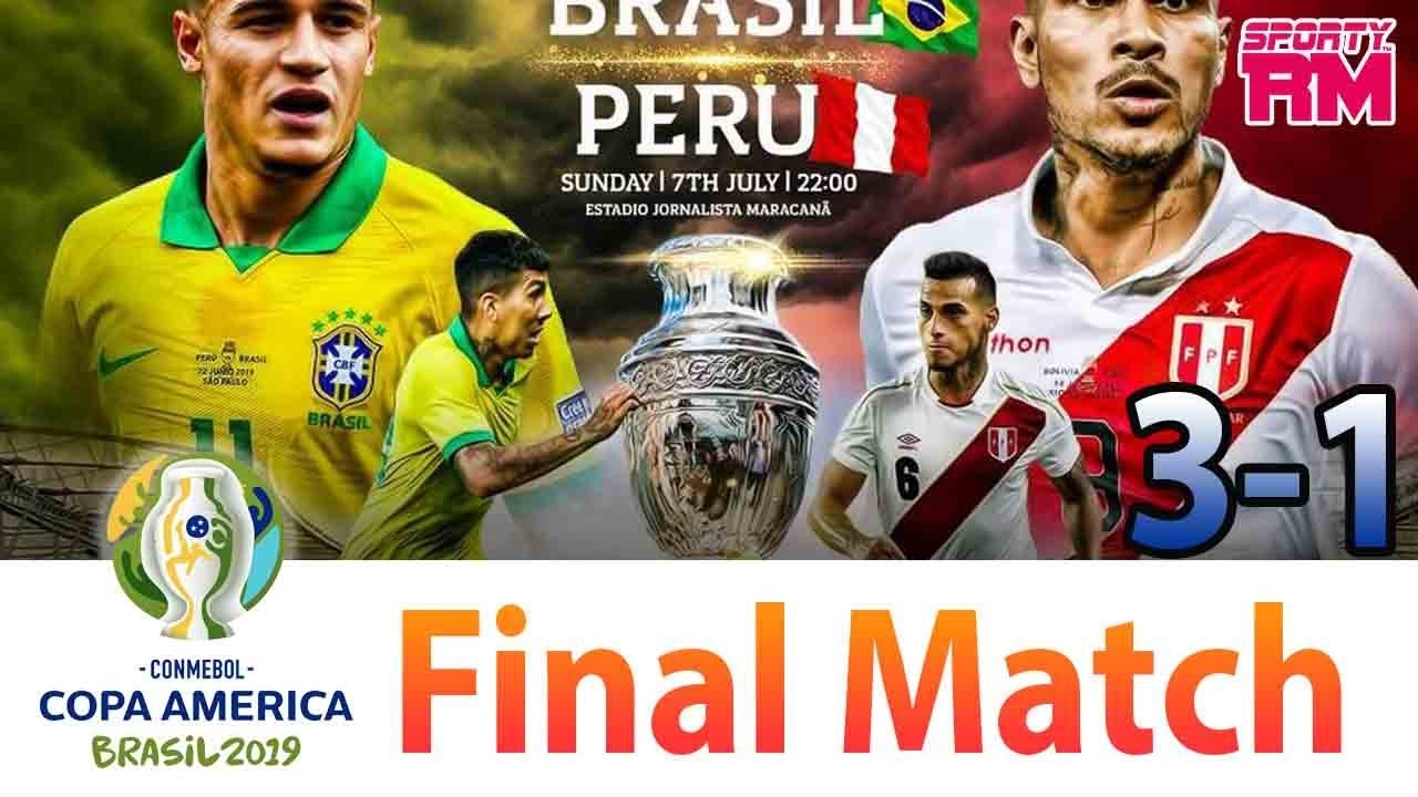 Brazil vs Peru - Copa America 2019 - Full Match - 1st Half ...