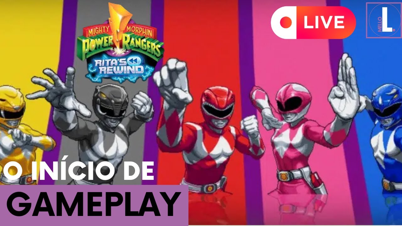 MIGHTY MORPHIN POWER RANGERS: RITA'S REWIND - O INÍCIO DO GAME | PS5 ...