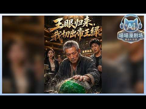 💥 “Stone Mountain: The Disappointed Old Man Who Abandoned His Balcony Was the King of Jade Thirty Years Ago” cut out the imperial green, and the whole audience knelt down to ask for forgiveness! 🎬 #极品鉴宝 #打脸逆袭 #AI短剧 #CIT1 #喵喵漫剧 #玉眼归来,我切出帝王绿