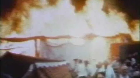 1944 Hartford Circus Fire the big top collapse