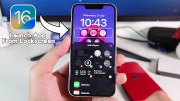iOS 16 LOCKSCREEN Widget - Open App Directly from LOCKSCREEN / How to Install