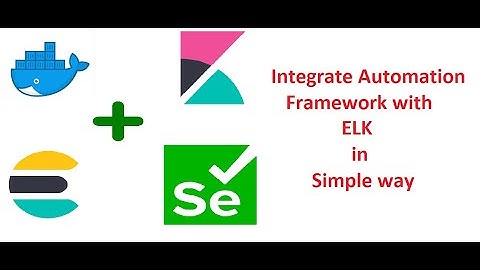 Selenium Framework - Part 60 - Integrate Automation Framework with Dockerized ELK - Java