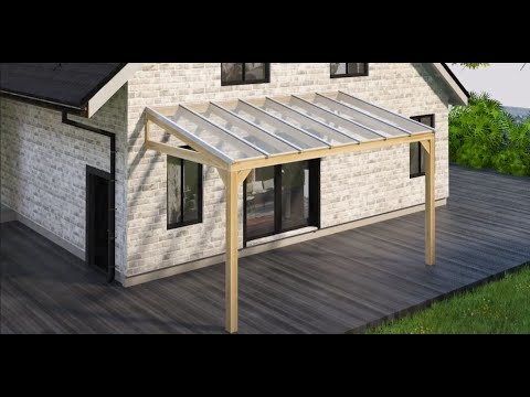 Video: Gör-det-själv-glas På Veranda Och Terrass