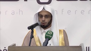 د. أنس الميمان يفتتح ملتقى الصبرةبتلاوة نادرةبرواية الدوري عن الكسائي بحضورأمير القصيم ورؤساءالمحاكم