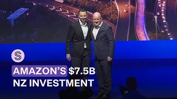 Amazon’s $7.5b investment celebrated by PM, but mystery surrounds infrastructure | Stuff.co.nz