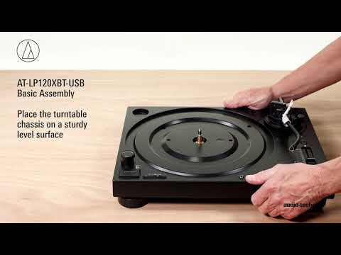 AT-LP120XBT-USB Setup | Direct-Drive Turntable (Analog, Wireless & USB)