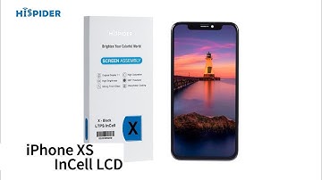 #lcd #iphone #lcdscreen  Hispider iPhone X LTPS InCell LCD screen Replacement Assembly test
