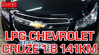 Montaż Lpg Chevrolet Cruze Z 1.8 141Km 2012R W Energy Gaz Polska Na Gaz Brc Sequent 32 - Youtube