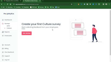 Peoplelytics - Pulse Survey - Creating New Survey for Employees