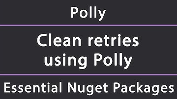 How to add clean Retrying in .NET Core using Polly