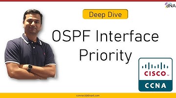 CCNA    OSPF DR & BDR priority configuration