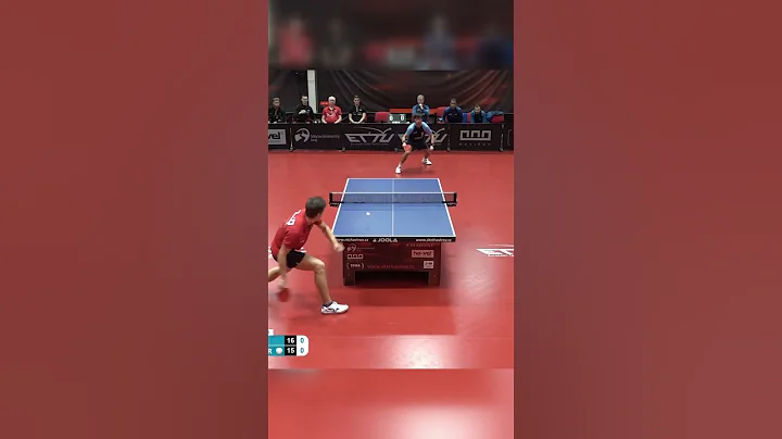 You won't BELIEVE this INSANE Table Tennis rally !