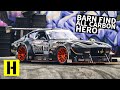 Carbon Fiber Bodied, V8 Powered 240z: Can a Road Racer Shred our Yard??