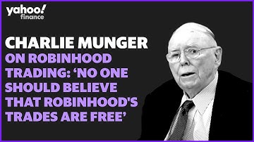 Charlie Munger: No one should believe that Robinhood
