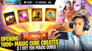 Opening 1000 Magic Cube Crates I Got 1000 Magic Cube 😱😱😱 OMG Garena Free Fire