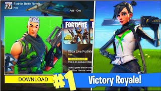 avoir le nouveau pack de skin gratuit xbox live 2 sur fortnite battle - avoir skin gratuit fortnite pc