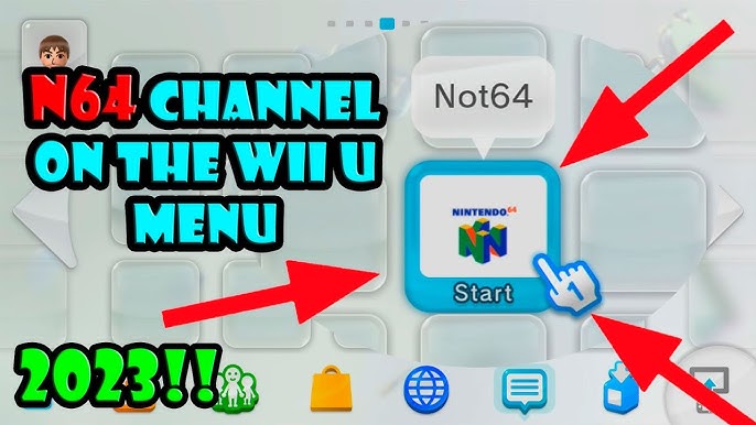 Nintendont Channel on Wii U Menu 2023 (Nintendont WUP Download