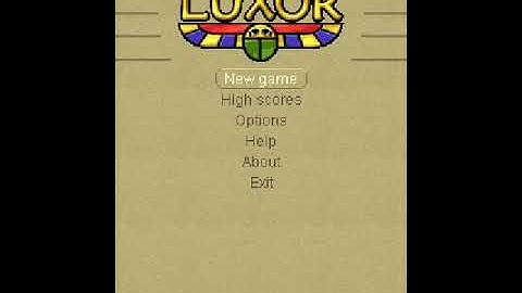 Luxor 1 Java Mobile Soundtrack: Main Menu (modded v1.0.3)
