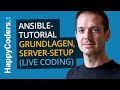 Ansible-Tutorial: Setup eines Root-Servers (Live Coding)