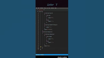 C++ program to print the letter Y, whose size depends upon input| #shorts #cpp