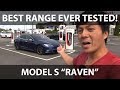 Model S Performance Raven range test