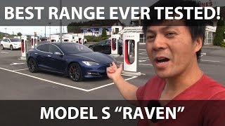 Model S Performance Raven range test