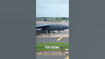 Why the B52 Bomber Uses Explosives to Start