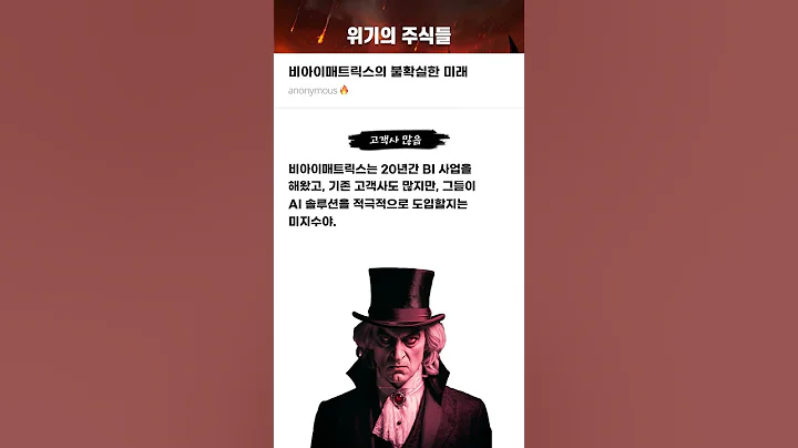 비아이매트릭스의 불확실한 미래 #20250429#비아이매트릭스#위기의주식들