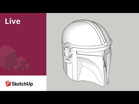 Live Modeling the Space Needle in SketchUp