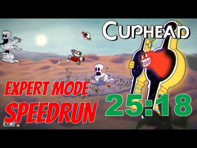 Cuphead Speedruns】 The Deathless Run 