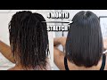 RELAXED HAIR: Silk Press Routine *During Stretch* Ft. Formulate