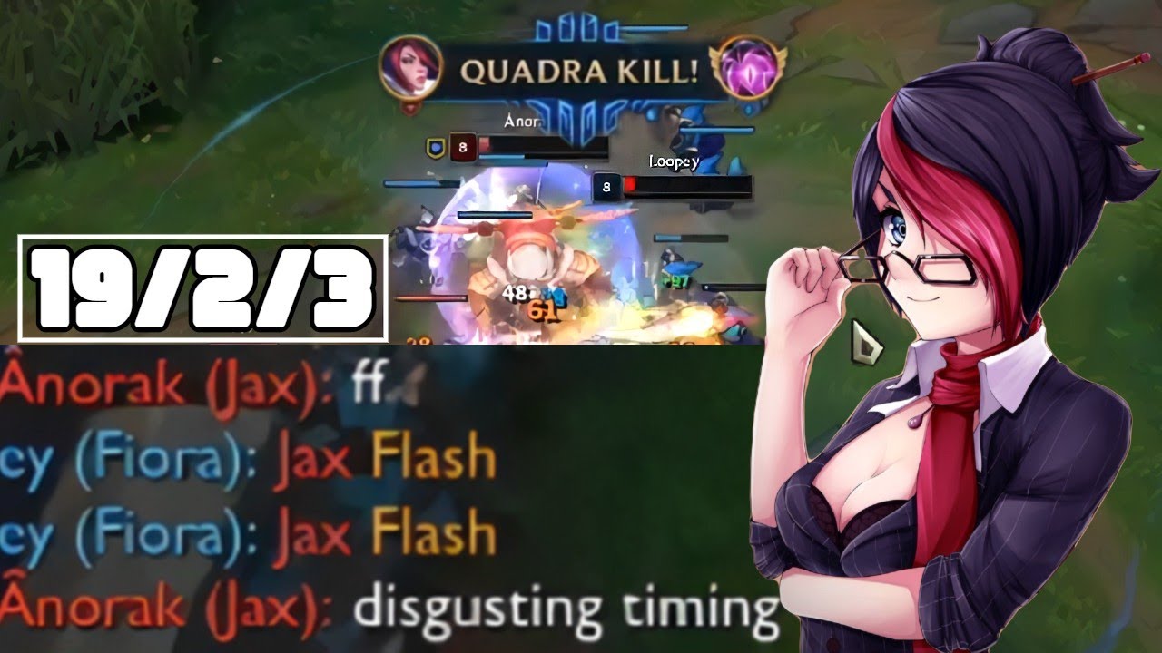 Carrying a 45% wr inting Fox | Forgotten Project Fiora