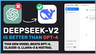 DeepSeek-V2: This NEW Opensource MoE Model Beats GPT-4, Claude-3 & Llama-3 in multiple benchmarks!