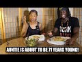 Cooking vegan rasta pasta for my 70yearold aunt high protein  what i eat in a day
