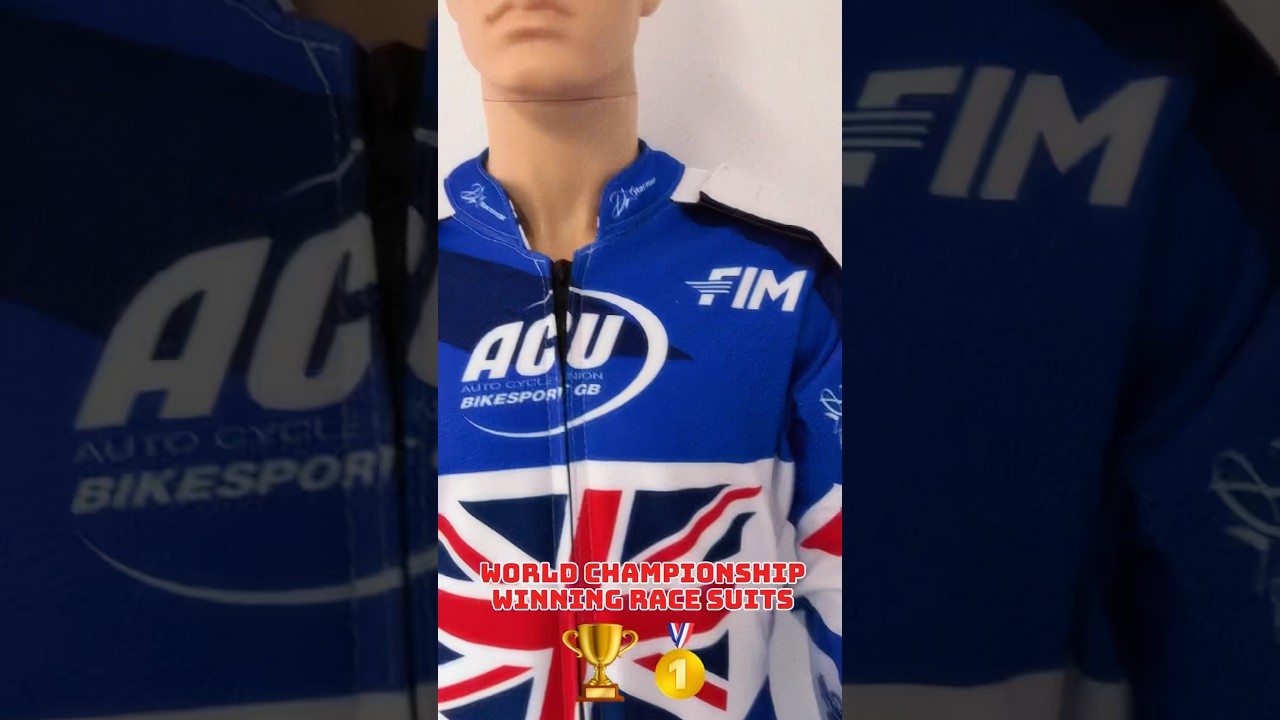 Word Championship Winning Race Suits for ACU Team GB Longtrack - YouTube