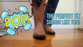 How Cowboy Boots Should Fit and the Secret 