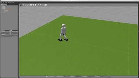 Maximum forwards walking speed test: Bipedal walking with corrective actions in the tilt phase space