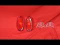 1957 Pontiac Chieftain Star Chief Taillight Lenses