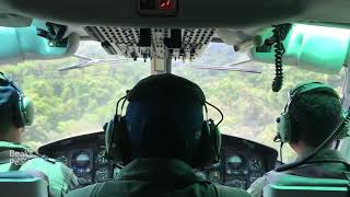 Flying over the rainforest of La Mosquitia, Honduras.