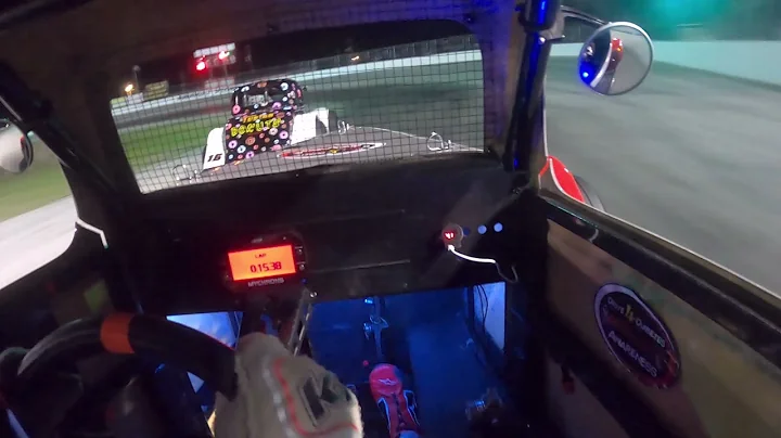 In-Car CAM Lacy Kuehl Auburndale Speedway 8 laps h...