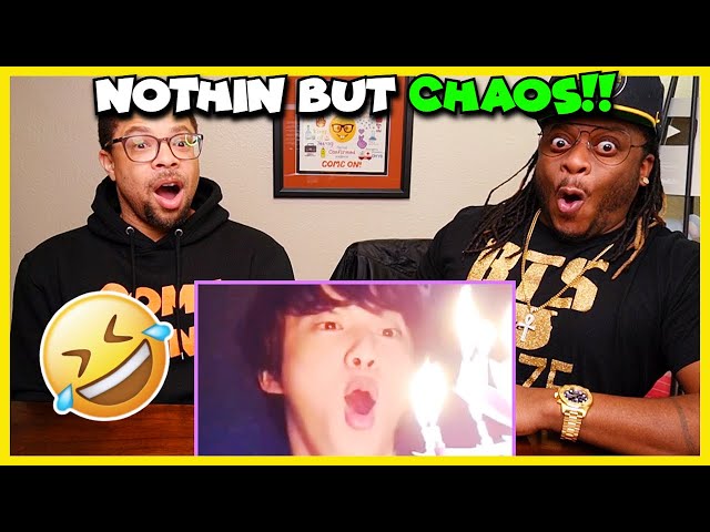 Nothin But CHAOS ? bts clips to watch at 2am REACTION (MUST WATCH!!)