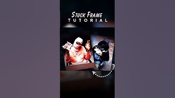 How to Create Stuck Frame Effect in CapCut | Viral Trend 📈 🔥 || #StuckFrameEffect #CapCutEditing