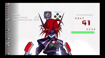 BlazBlue Central Fiction - Lambda Midscreen Ultimate Combo