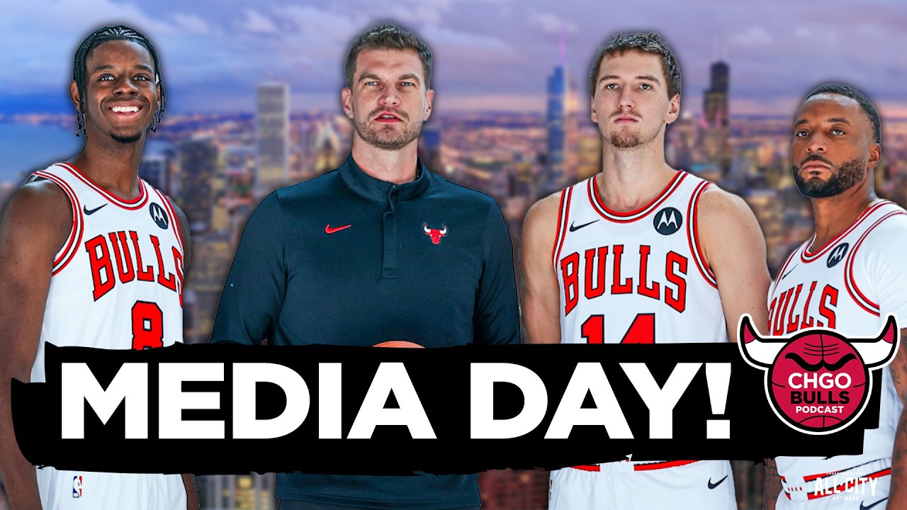 BULLS MEDIA DAY: Caleb Wilson, Graham, Splitter, & MORE Speak on Season Ahead! | CHGO Bulls Podcast