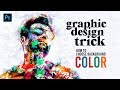 Graphic Design Trick - How to choose background Color & Font – Hindi Tutorial