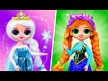 Elsa ve Anna İpuçları ve El Sanatları / Kendin Yap Tarzı 11 LOL Sürpriz OMG Fikri